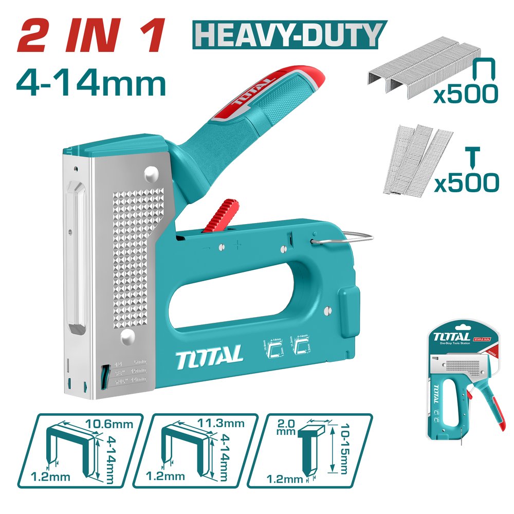 Dụng cụ bấm ghim 2 trong 1 Hiệu TOTAL THT31148