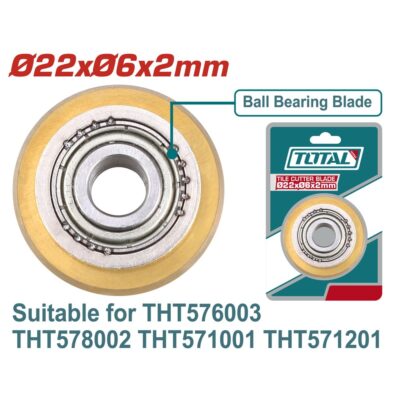 Lưỡi cắt của dụng cụ cắt gạch đẩy tay Hiệu TOTAL THT576003B