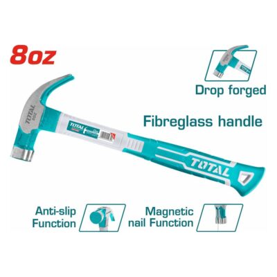 Búa nhổ đinh 220g Hiệu TOTAL THTCH0086