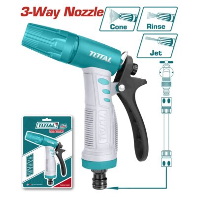 3/4" Đầu phun nước máy xịt rửa Total