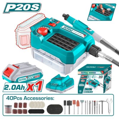 Máy mài dùng pin Lithium-Ion 20V hiệu Total TMGLI20011