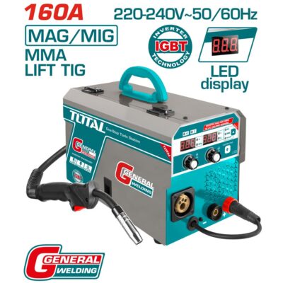 Máy hàn lift MAG/MIG/MMA/TIG Inverter 160A/80V TMGT1601