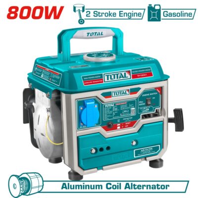 Máy phát điện dùng xăng (không có đèn chiếu sáng) hiệu Total TP18001 cs tối đa 0.8KW