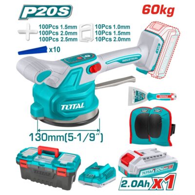 Máy rung ốp lát gạch cầm tay dùng pin Lithium-ion 20V Hiệu TOTAL TTVLI20018