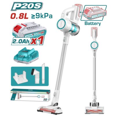 Máy hút bụi 0.8L dùng pin Lithium-ion 20V Hiệu TOTAL TVLI2006