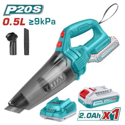 Máy hút bụi 0.5L dùng pin Lithium 20V Hiệu TOTAL TVLI20126