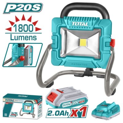 Đèn di động dùng pin Lithium 20V hiệu Total TWLI20258