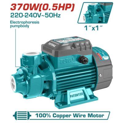 Máy bơm nước công suất 370W (0.5HP) Hiệu TOTAL TWP13706