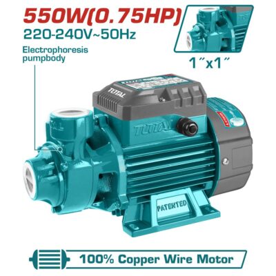 Máy bơm nước công suất 550 (0.75HP) Hiệu TOTAL TWP15506