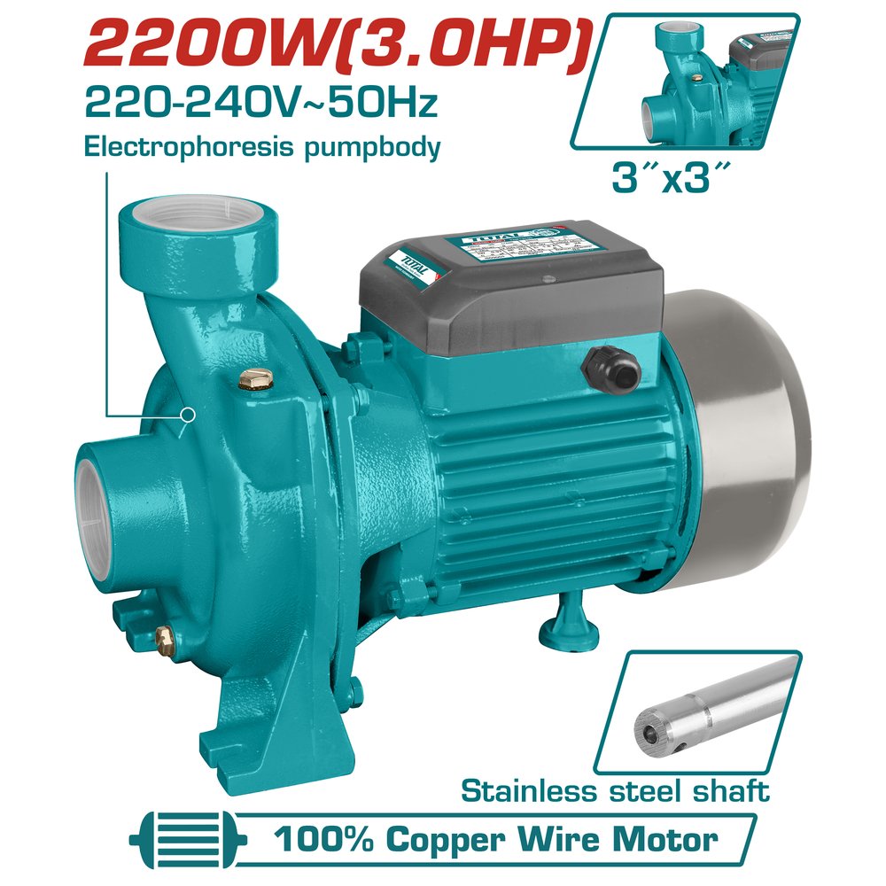 Máy bơm nước 2200W Hiệu TOTAL TWP222002