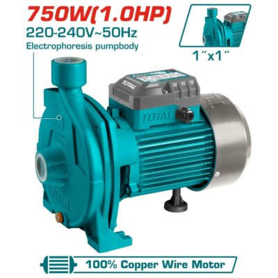 Máy bơm nước công suất 750W (1HP) Hiệu TOTAL TWP27506